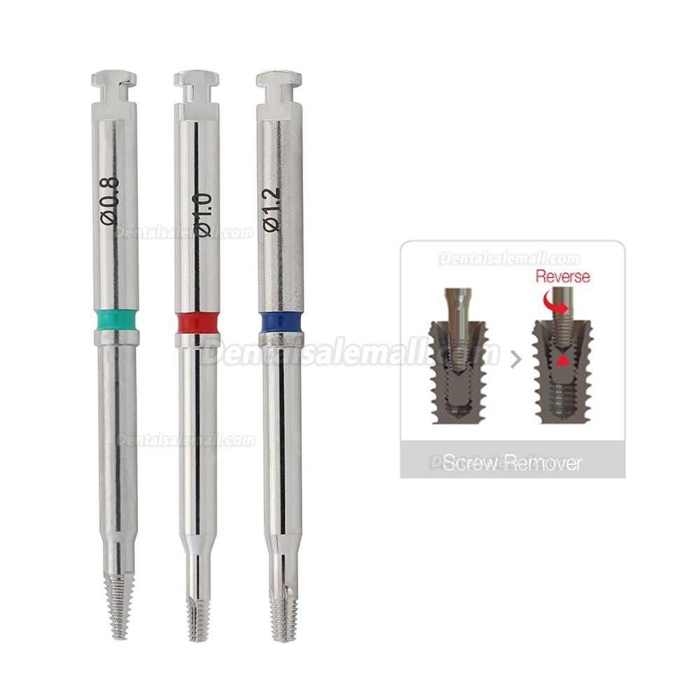 Universal Implant Fractured Screw Removal Kit Implant Broken Screw Retrieval Set